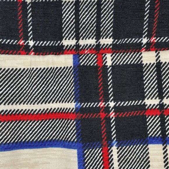 Le Lis Plaid A-Line Skirt XL Stretch Elastic Waist Pockets • Preppy Grunge Twee - Picture 7 of 13